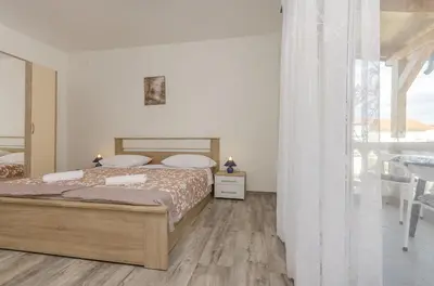Krevet ili kreveti u jedinici u objektu Apartments Rajka