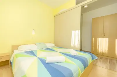 Krevet ili kreveti u jedinici u objektu Apartments Rajka