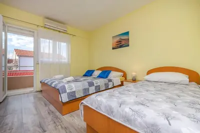 Krevet ili kreveti u jedinici u objektu Apartments Rajka