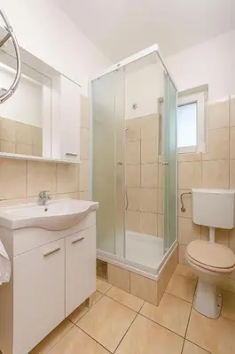 Kupaonica u objektu Apartments Rajka
