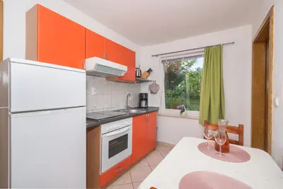 Kuhinja ili čajna kuhinja u objektu Apartments Jak