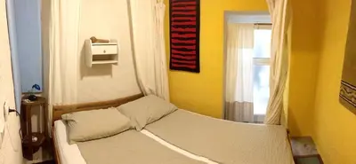 Krevet ili kreveti u jedinici u objektu Comfortable apartment in Betina 55 m² with terrace