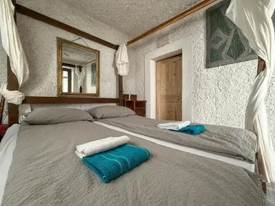 Krevet ili kreveti u jedinici u objektu Comfortable apartment in Betina, 52 m², air-conditioned