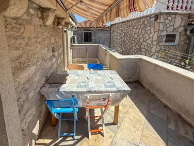 Balkon ili terasa u objektu Seaside Apartment in Betina