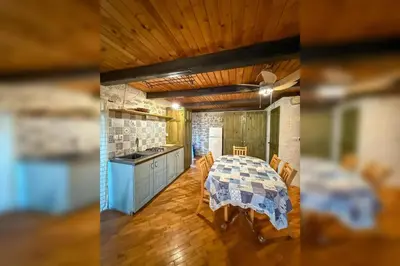 Kuhinja ili čajna kuhinja u objektu Seaside Apartment in Betina
