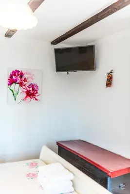 TV i/ili zabavni centar u objektu Holiday Home Rosko