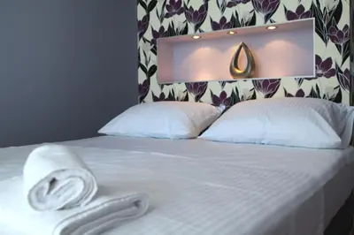Krevet ili kreveti u jedinici u objektu Villa Lavanda Deluxe