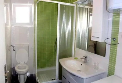 Kupaonica u objektu Apartments Jadra