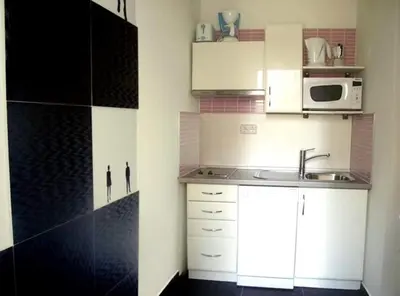 Kuhinja ili čajna kuhinja u objektu Apartments Jadra