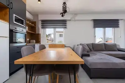 Kuhinja ili čajna kuhinja u objektu Quiet Bay Getaway Apt Mona 5 7 and 8
