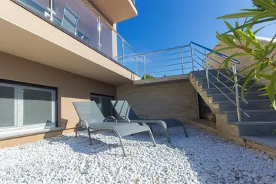 Balkon ili terasa u objektu Villa Top of Murter, one bedroom apartment