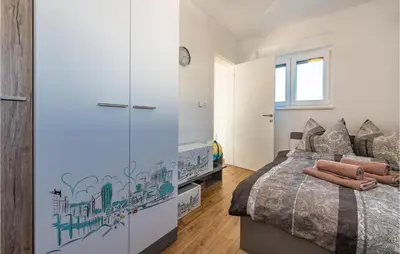 Krevet ili kreveti u jedinici u objektu Awesome Home In Srima