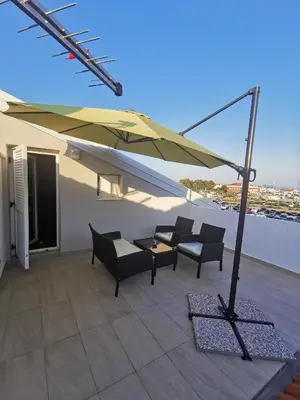 Balkon ili terasa u objektu Guest accommodation house Greta