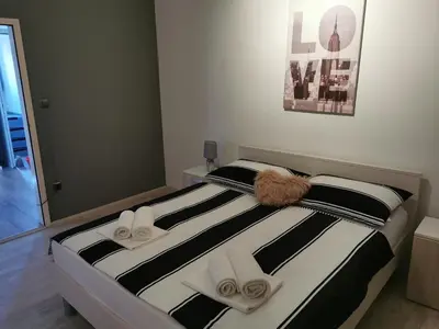 Krevet ili kreveti u jedinici u objektu Guest accommodation house Greta