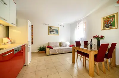 Kuhinja ili čajna kuhinja u objektu Apartments Vala Žaborić - with boat mooring