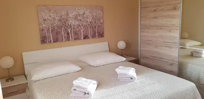 Krevet ili kreveti u jedinici u objektu Apartment Jurat