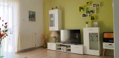 Kuhinja ili čajna kuhinja u objektu Apartment Jurat