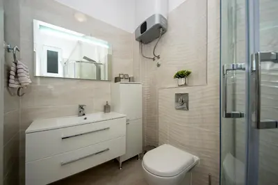 Kupaonica u objektu Sibenik city center Apartment Sonia