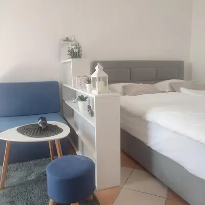 Krevet ili kreveti u jedinici u objektu StudioEni