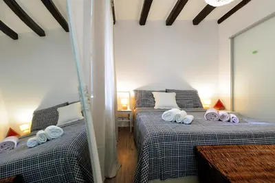Krevet ili kreveti u jedinici u objektu Melon-1, Murter, House for rest