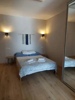 Krevet ili kreveti u jedinici u objektu Guest House Sandra