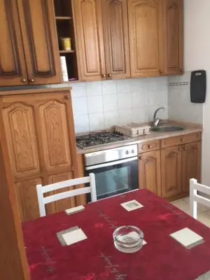 Kuhinja ili čajna kuhinja u objektu Apartments 