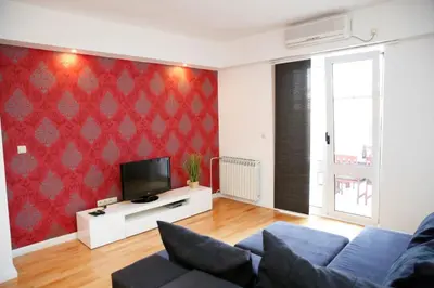 Tlocrt objekta Apartment in Vodice with terrace, air conditioning, WiFi (4323-2)