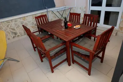 Tlocrt objekta Apartment in Vodice with terrace, air conditioning, WiFi (4323-2)