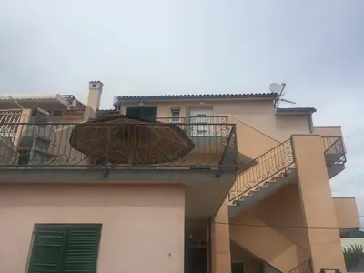 Balkon ili terasa u objektu Apartment in Vodice with balcony, air conditioning, WiFi (4323-1)