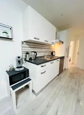 Kuhinja ili čajna kuhinja u objektu Apartmani Eden Vodice