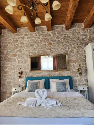 Krevet ili kreveti u jedinici u objektu Boutique Vila Marijini Dvori