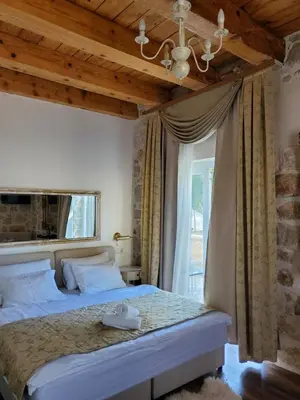 Krevet ili kreveti u jedinici u objektu Boutique Vila Marijini Dvori