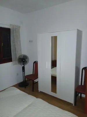 Krevet ili kreveti u jedinici u objektu Apartmenthaus Kornatiblick