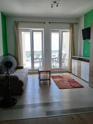 TV i/ili zabavni centar u objektu Apartmenthaus Kornatiblick