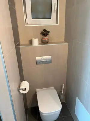 Kupaonica u objektu Villa Pina Apartment Nicos 2-4 Pers