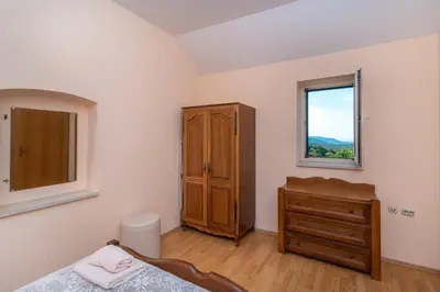 Krevet ili kreveti u jedinici u objektu Apartment Roko Trogir-Ljubitovica