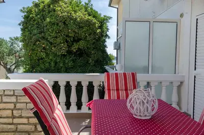Balkon ili terasa u objektu Apartment Robyn on the beach