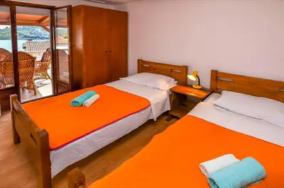 Krevet ili kreveti u jedinici u objektu Apartments Pepa