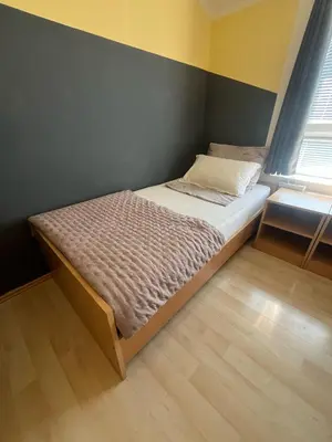 Krevet ili kreveti u jedinici u objektu Beachfront Apartment Sun
