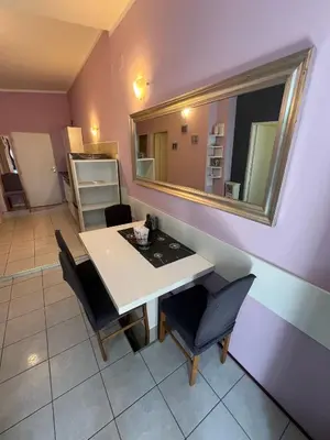 Kuhinja ili čajna kuhinja u objektu Beachfront Apartment Sun