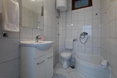 Kupaonica u objektu Love Apartments