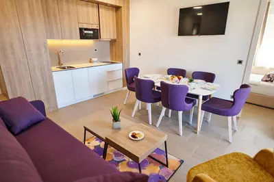 TV i/ili zabavni centar u objektu Arancini Residence