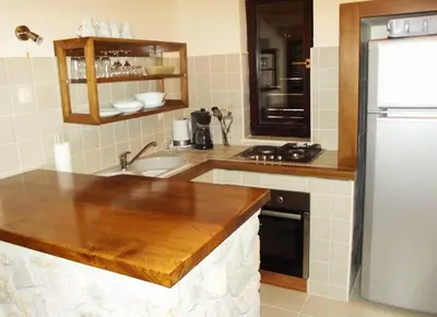 Kuhinja ili čajna kuhinja u objektu Apartmani Juliška