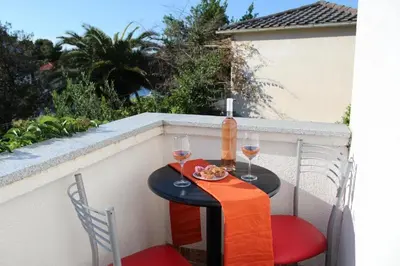 Balkon ili terasa u objektu Apartments by the sea Razanj, Rogoznica - 18089