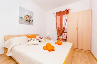 Krevet ili kreveti u jedinici u objektu Apartment Sea shell