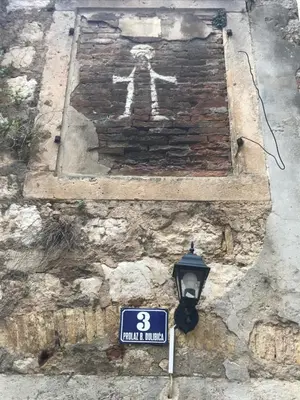 Tlocrt objekta Rooms & Studio Apartments Šibenik