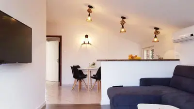 TV i/ili zabavni centar u objektu Apartment Mirjana