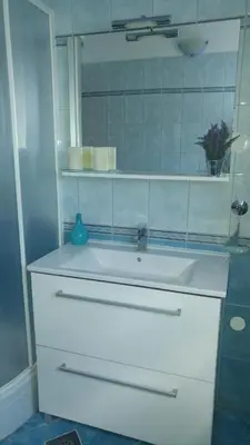 Kupaonica u objektu Apartments Tonći and Iris