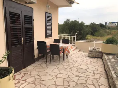 Balkon ili terasa u objektu Apartments by the sea Pirovac, Sibenik - 15403