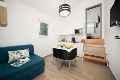 Kuhinja ili čajna kuhinja u objektu Apartment Martin-nearby Krka National park